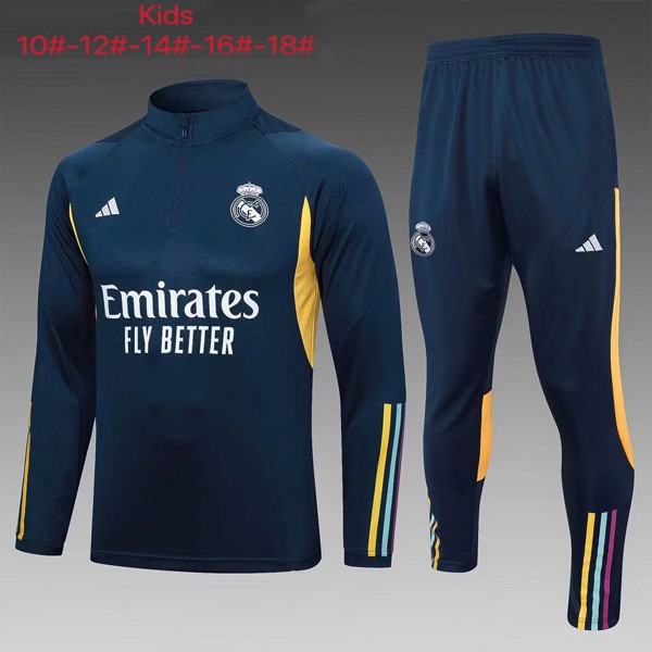 Bambino Felpa Real Madrid 2024 Blu